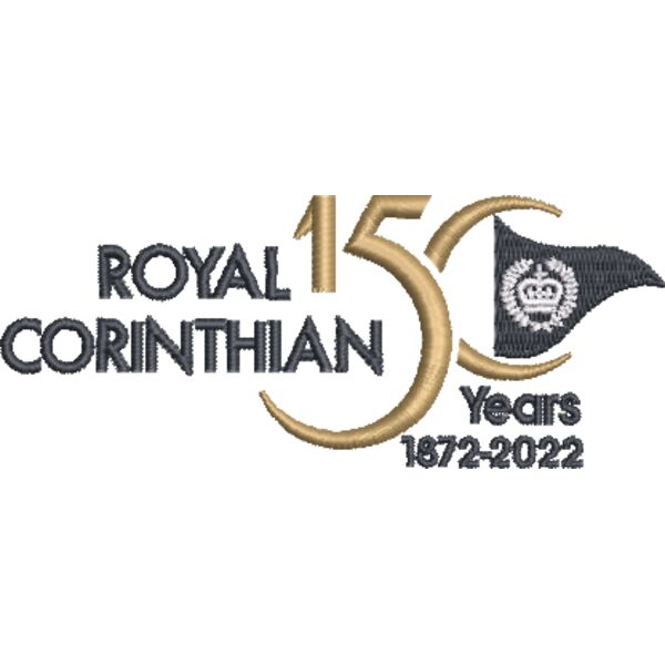 RCYC 150 Years logo   Navy Thumbnail